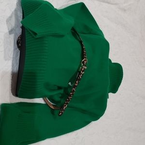 Green Sweater size large